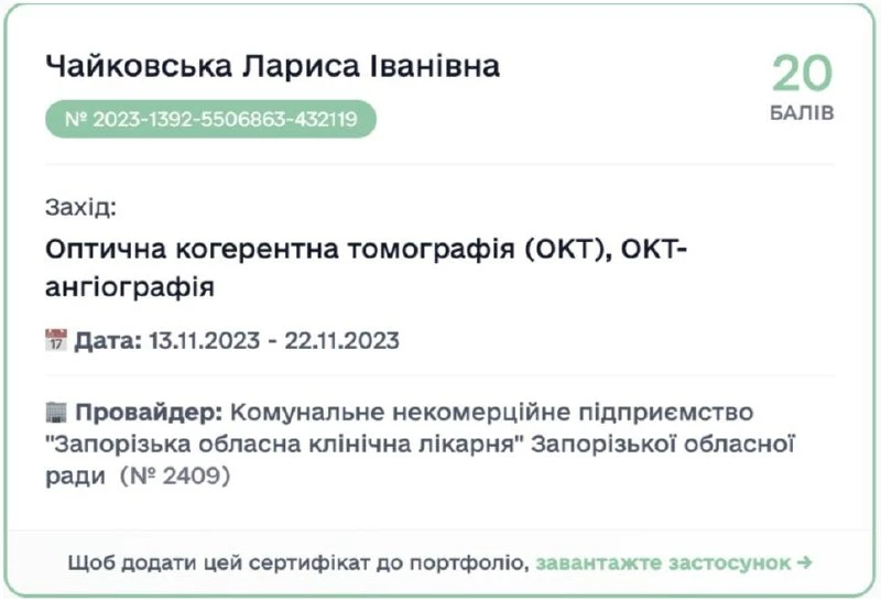 Чайковська Лариса Іванівна