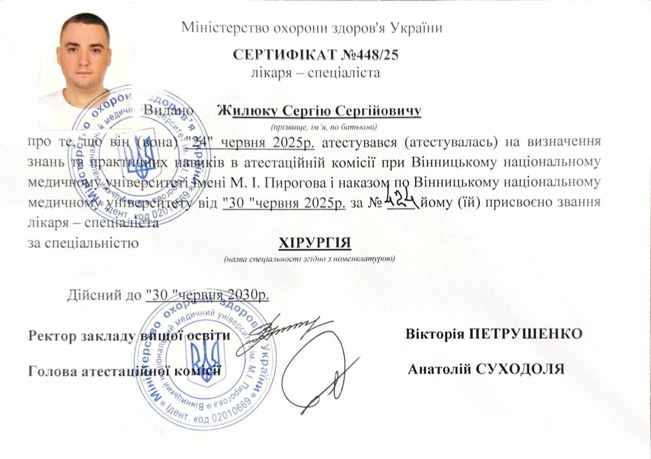 Жилюк Сергій Сергійович