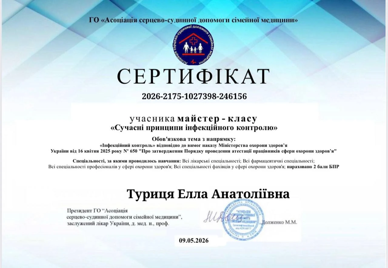 Туриця Елла Анатоліївна